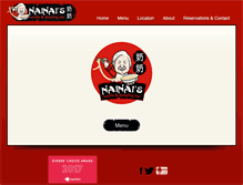 Tablet Screenshot of nainaisnoodles.com